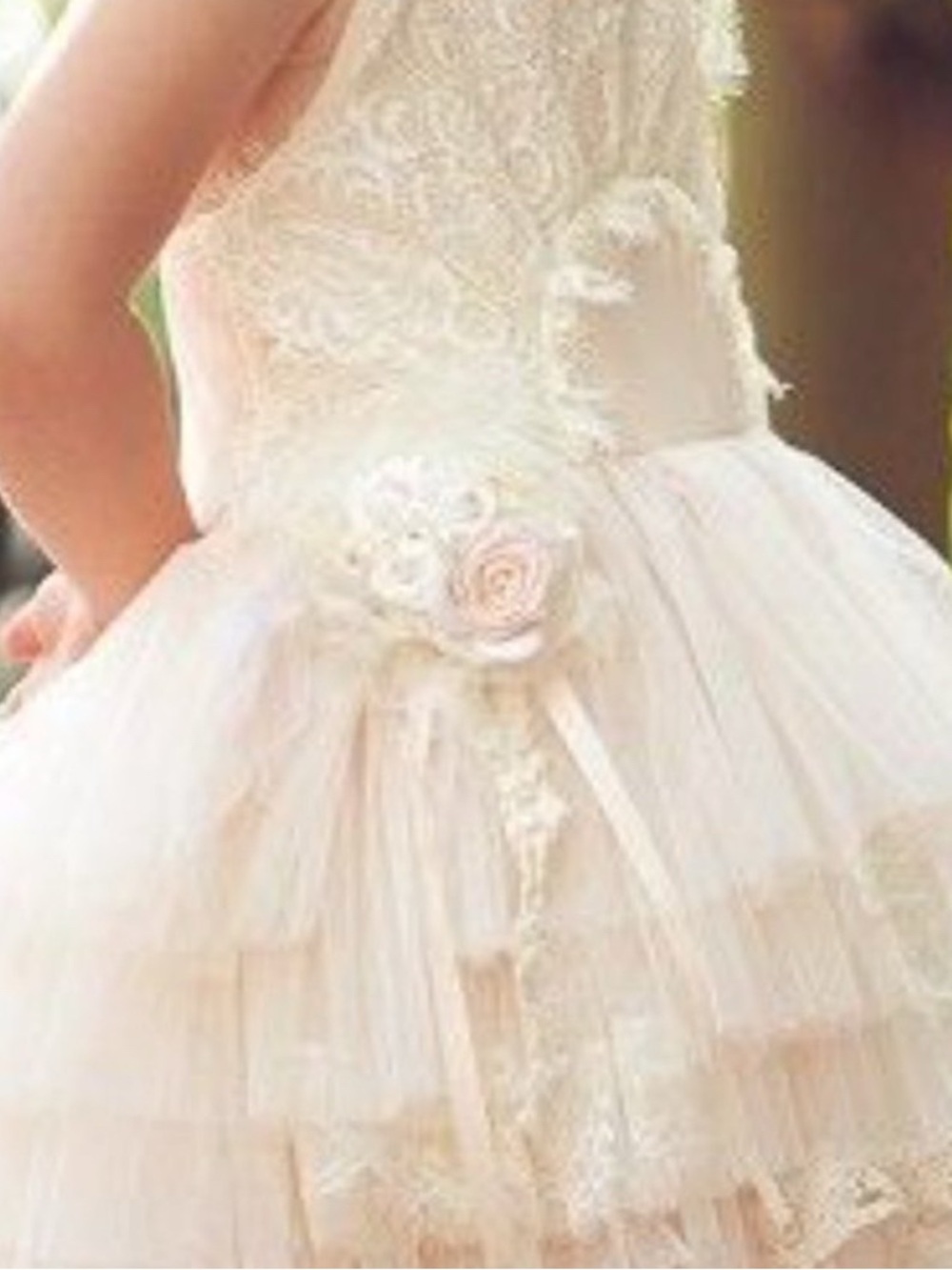 Dollcake Tulle Flower brooch